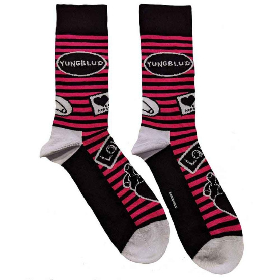 Yungblud - Symbols Uni Bl Socks (Eu 36-40)