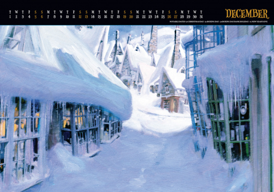 Harry Potter  - 2026 A3 Deluxe Calendar