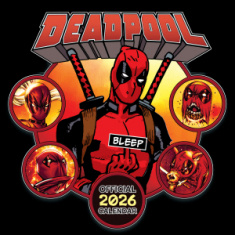 Marvel Deadpool  - 2026 Square Calendar