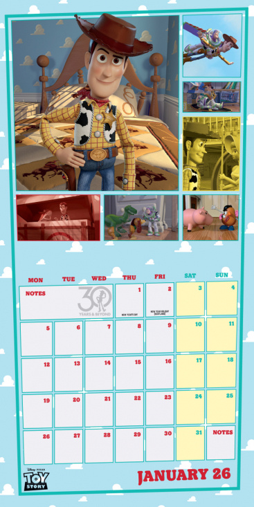 Toy Story  - 2026 Square Calendar