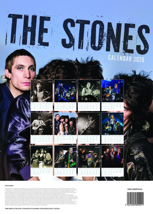 Rolling Stones  - 2026 Unofficial Calendar