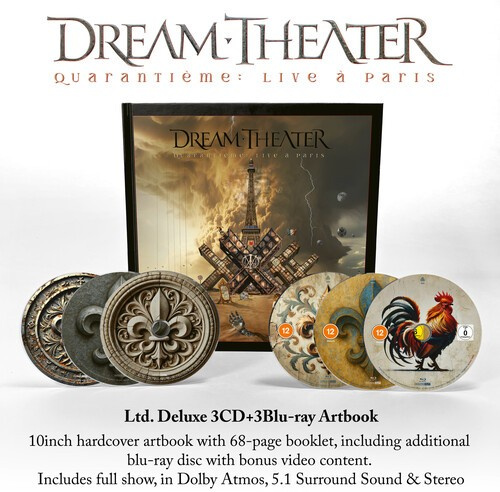 Dream Theater - Quarantième: Live À Paris (Ltd Dlx Artbook 3CD+3BD)