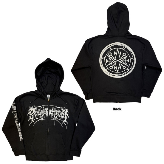 Bring Me The Horizon - Metal Logo Genxsis Uni Bl Zip Hoodie