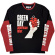 Green Day - American Idiot Uni Bl/Red Layered Longsleeve Green Day - American Idiot Uni Bl/Red Layered Longsleeve