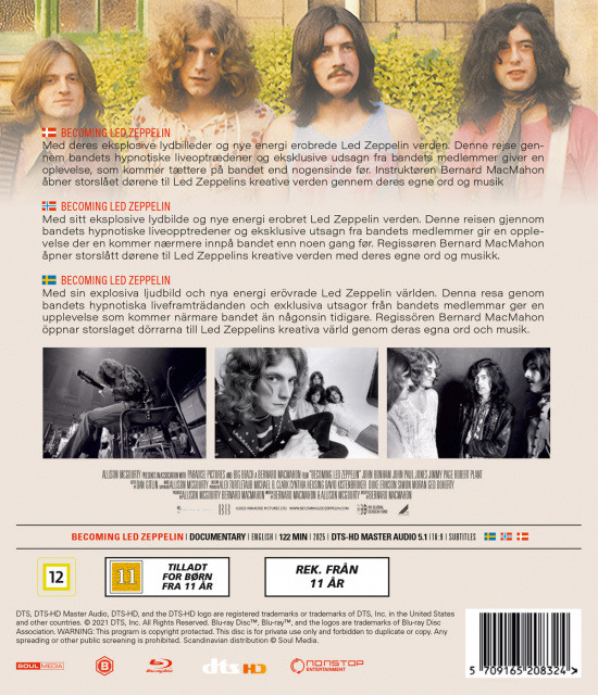 Led Zeppelin - Becoming Led Zeppelin (Blu-Ray)