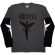 Nirvana - In Utero Mono Uni Char/Bl Layered Longsleeve (XL) Nirvana - In Utero Mono Uni Char/Bl Layered Longsleeve (XL)