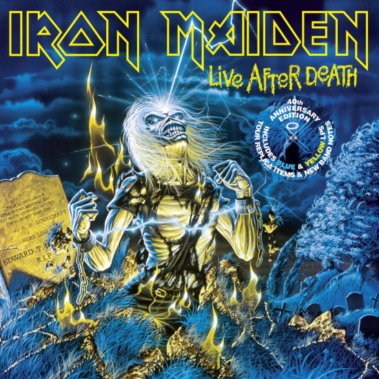 Iron Maiden - Live After Death (40th Anniversary Blue & Yellow / 2LP)
