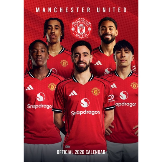 Manchester United Fc - 2026 A3 Calendar 