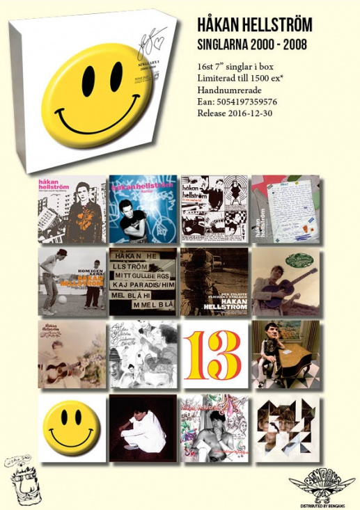 Håkan Hellström - Singlarna 2000-2008 (Box / 16 Vinylsinglar!)