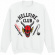 Stranger Things - Hellfire Club Uni Wht Sweatshirt Stranger Things - Hellfire Club Uni Wht Sweatshirt