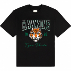 Stranger Things - High School Hawkins Uni Bl T-Shirt