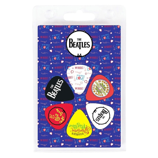 The Beatles - Love Is 6-Pack Plectrum Pack