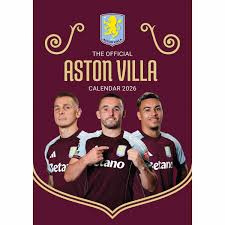 Aston Villa Fc - 2026 A3 Calendar