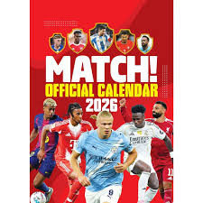 Match! Football (Magazine) - 2026 A3 Calendar