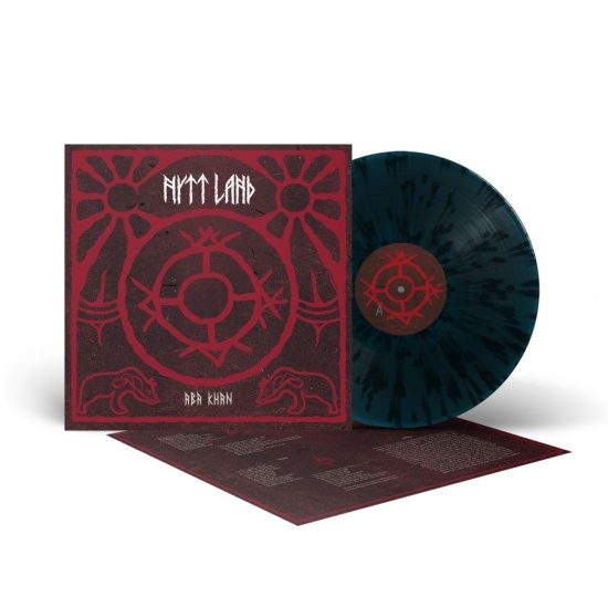 Nytt Land - Aba Khan (Blue Splatter Vinyl Lp)