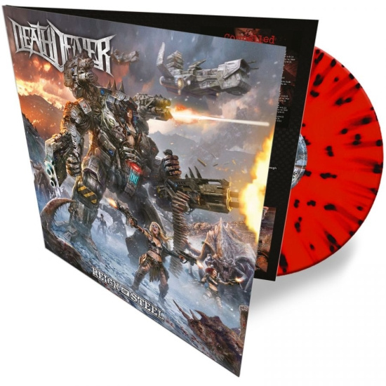 Death Dealer - Reign Of Steel (Red/Black Splatter Vinyl LP)