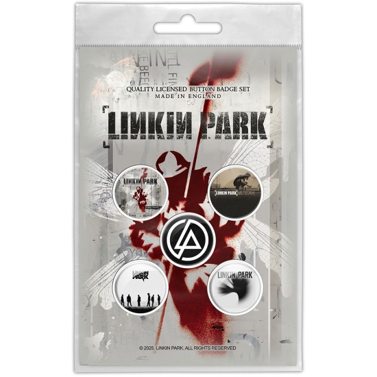 Linkin Park - Hybrid Theory Button Badge Pack