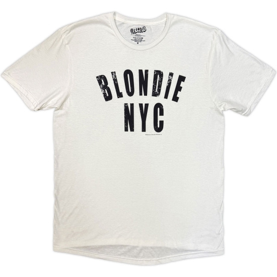 Blondie - Nyc Uni Wht T-Shirt