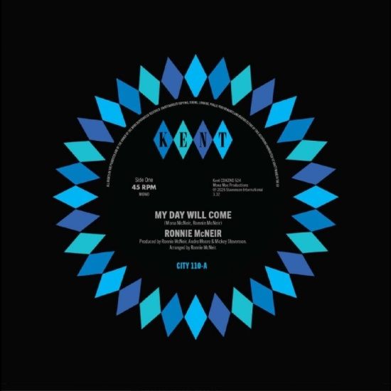 Ronnie Mcneir -  My Day Will Come / The Girl's Alri