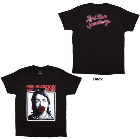 Paul Mccartney - Red Rose Speedway Uni Bl T-Shirt