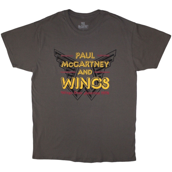 Paul Mccartney - Wings Over America 76 Uni Char T-Shirt