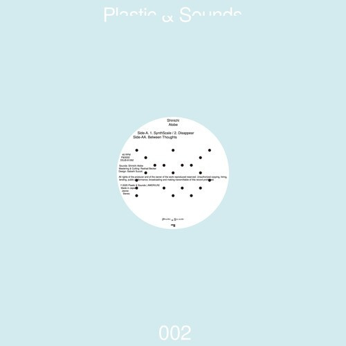 Shinichi Atobe - Synthscale / Disappear / Between Thoughts