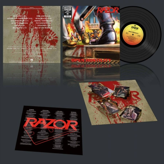 Razor - Open Hostility (Black Vinyl Lp)