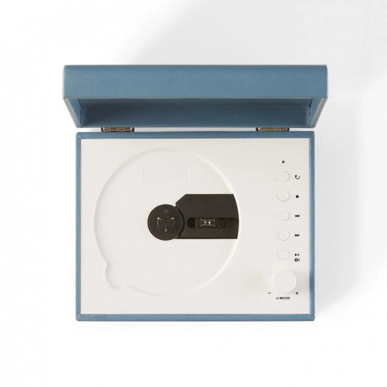 Cd-Player - Crosley Voyager CD Player (Washed Blue)