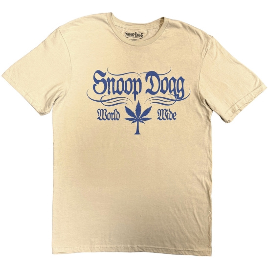 Snoop Dogg - World Wide Uni Sand T-Shirt