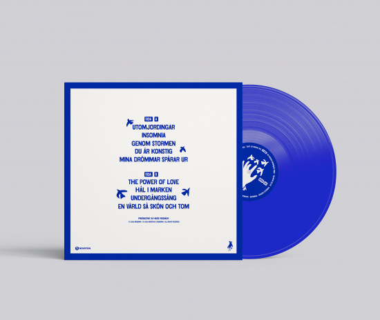 Riddarna - Utomjordingar (Transparent Dark Blue Vinyl LP)