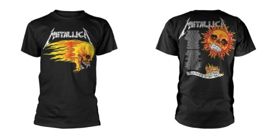 Metallica - T/S Flaming Skull Tour '94 (S)