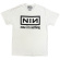 Nine Inch Nails - Now Im Nothing Uni Wht T-Shirt Nine Inch Nails - Now Im Nothing Uni Wht T-Shirt