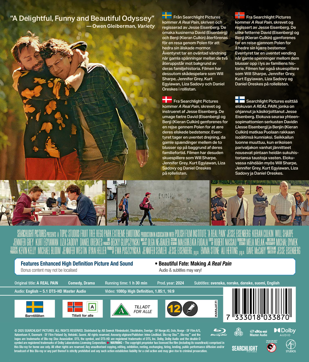 Movie - A Real Pain (Bd)