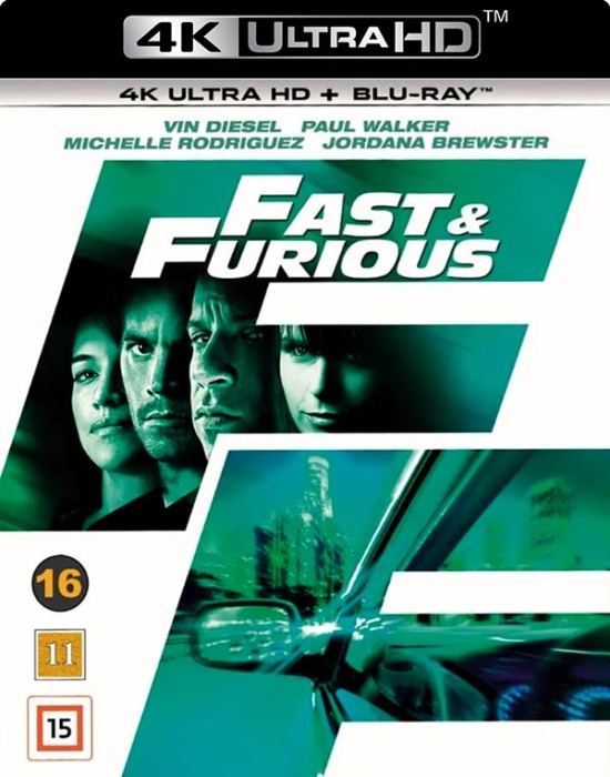 Movie - Fast & Furious 4 (Uhd+Bd) Uhd S-T
