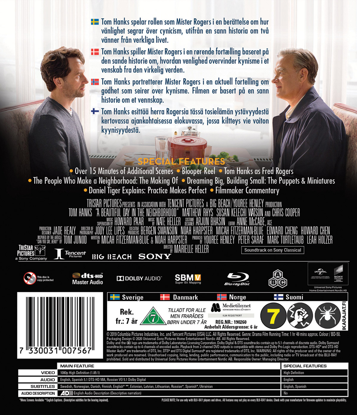 Movie - Beautiful Day In The Neighborhood, A Bd