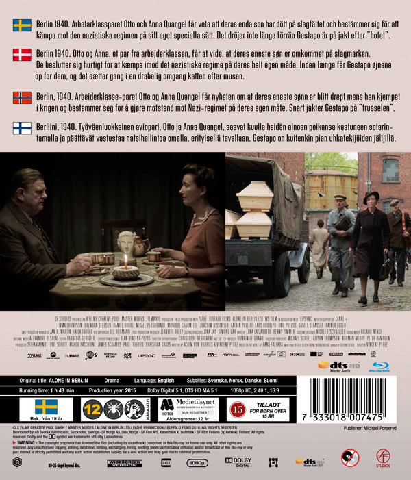 Movie - Alone In Berlin