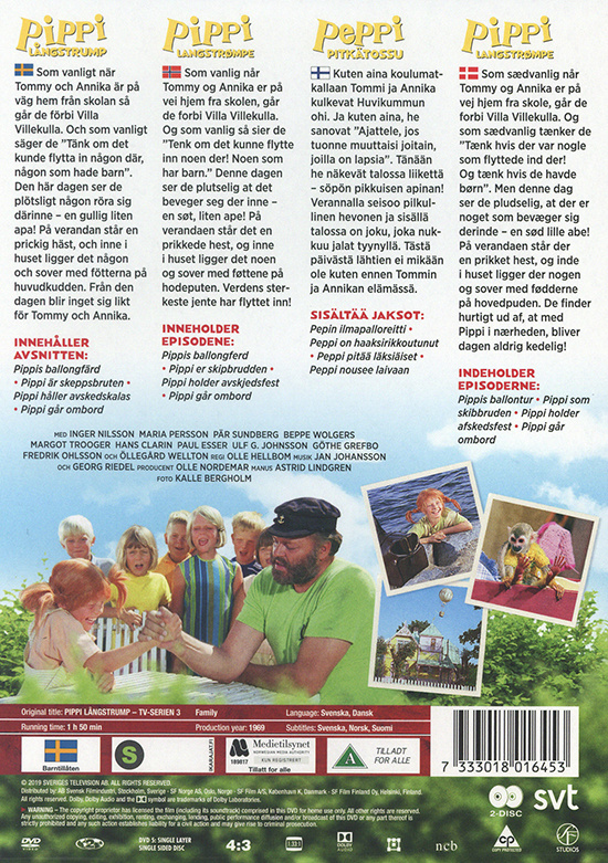 Movie - Pippi Långstrump - Tv-Serie Svt (1969) 2