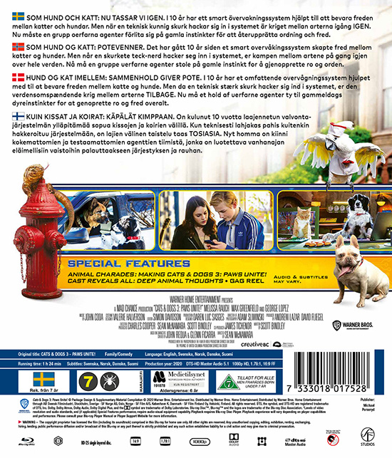 Movie - Cats & Dogs 3: Paws Unite!