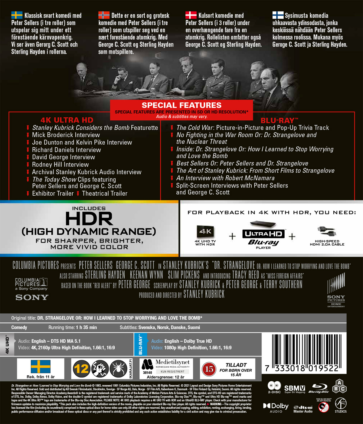 Movie - Dr. Strangelove Or: How I Learned To Sto