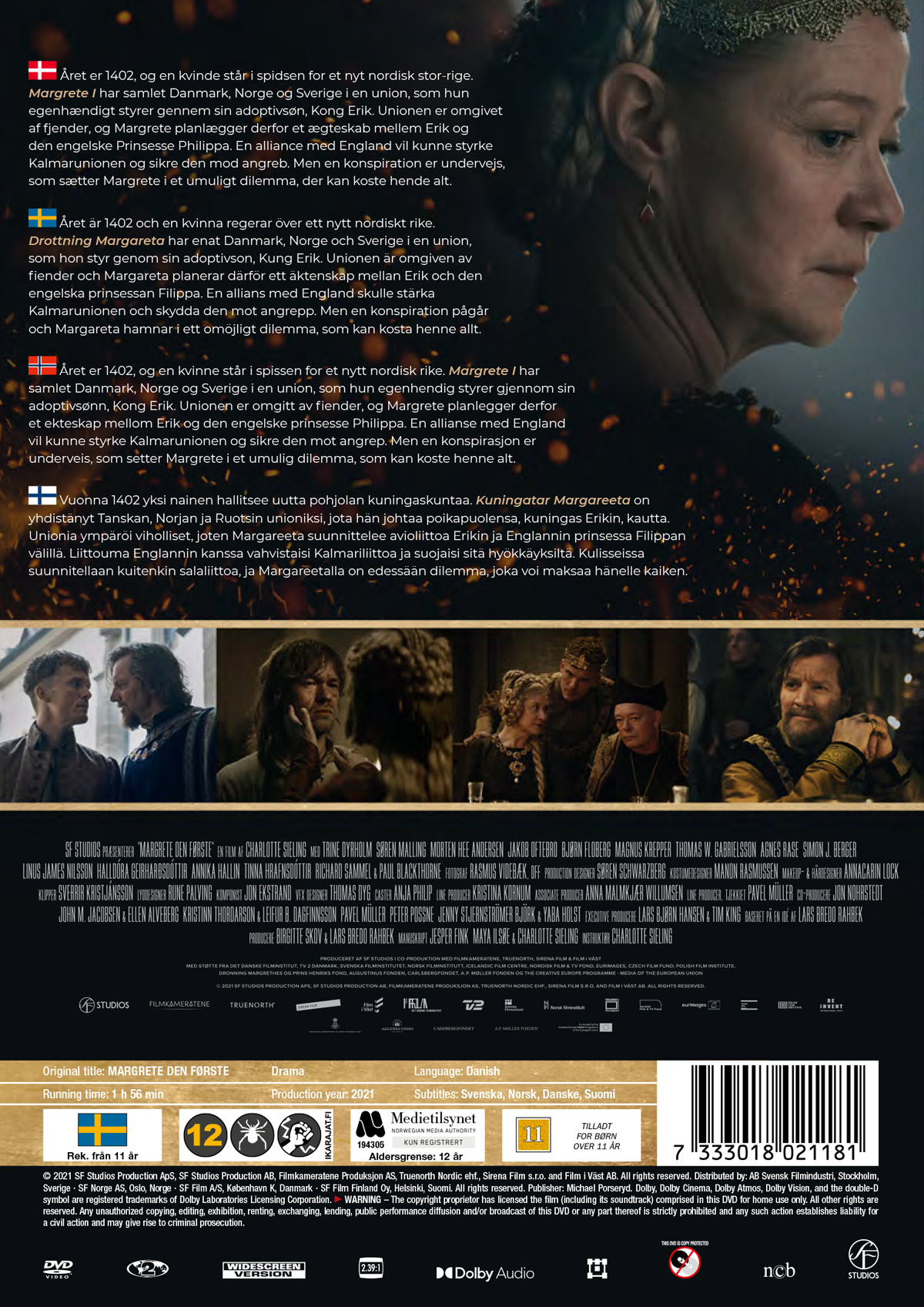 Movie - Margrete Den Første (Dvd)