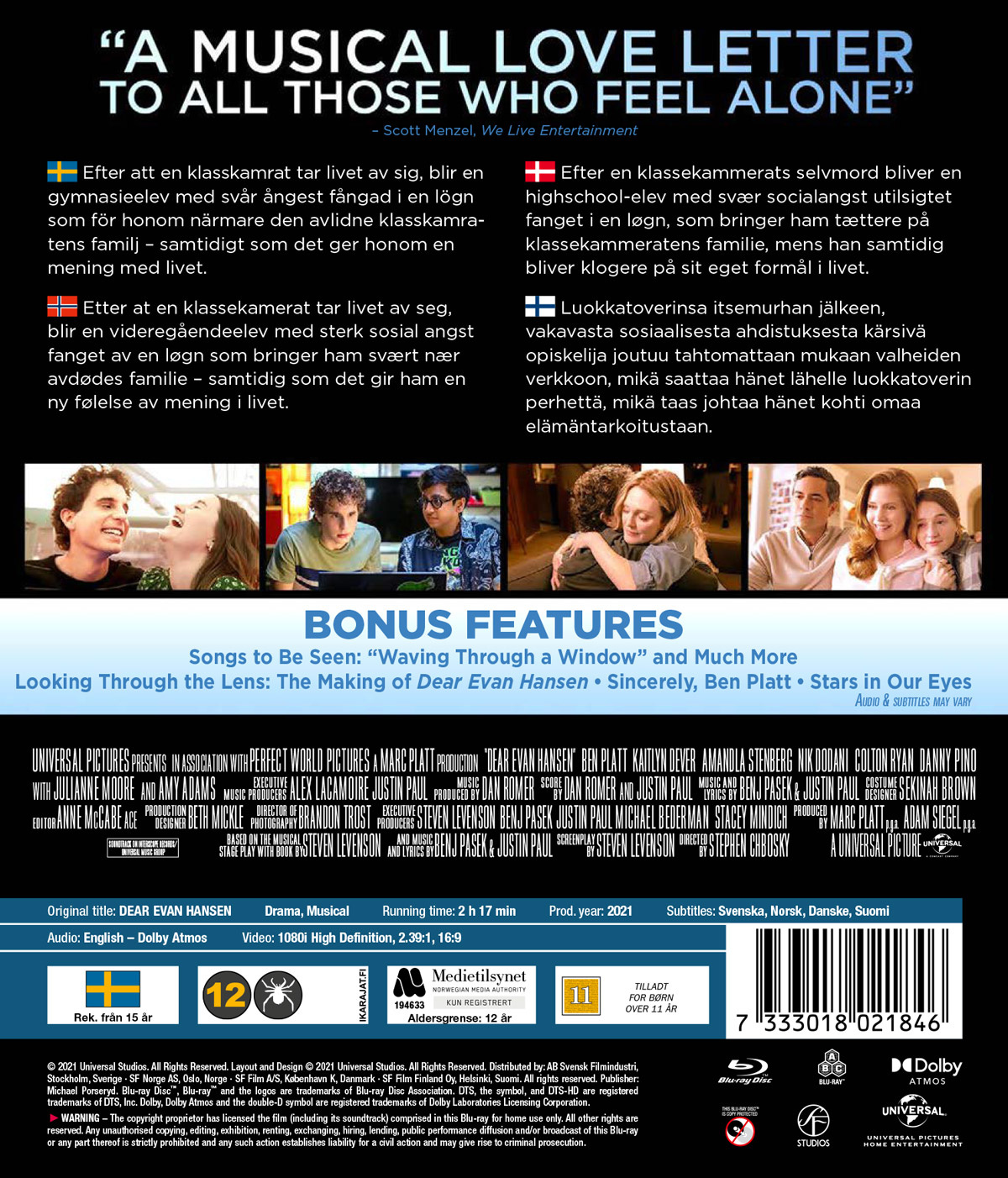 Movie - Dear Evan Hansen (Bd)