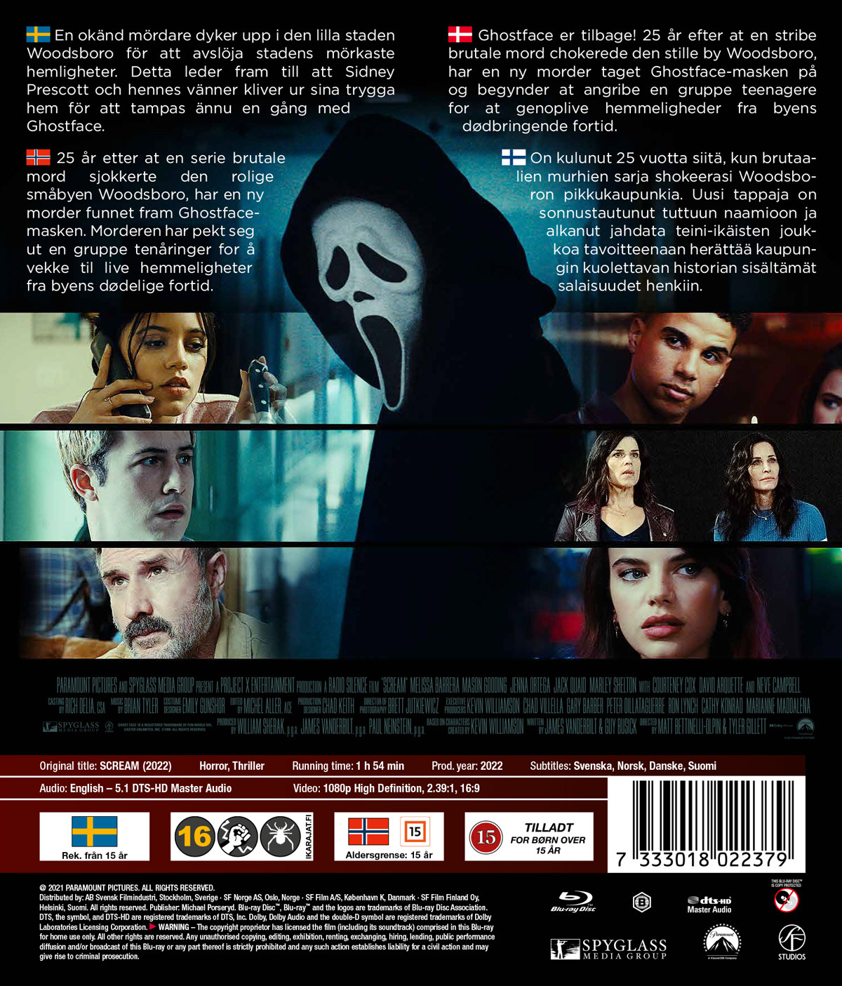 Movie - Scream (2022) (Bd)
