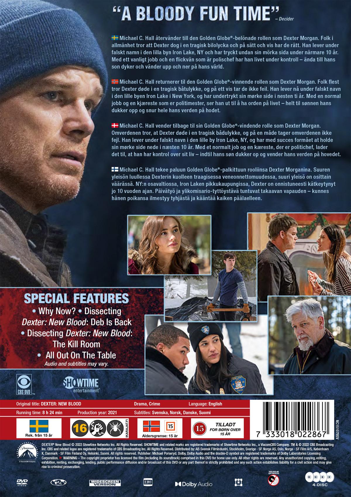 Movie - Dexter: New Blood (Dvd)