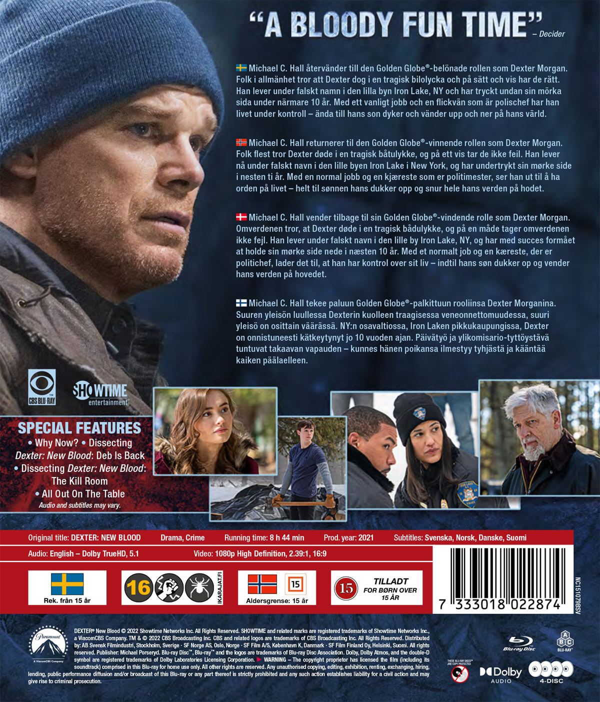 Movie - Dexter: New Blood (Bd)