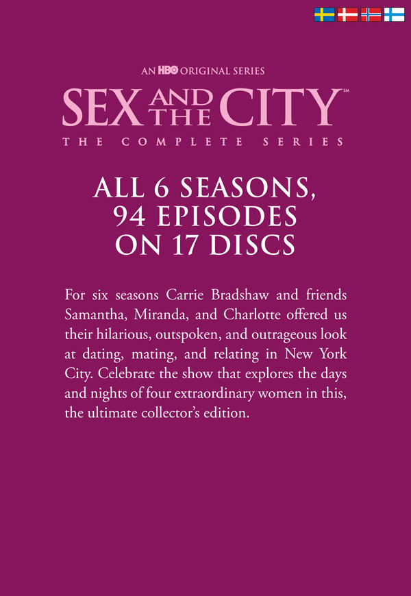 Movie - Sex And The City Csr (94Eps) Dvd