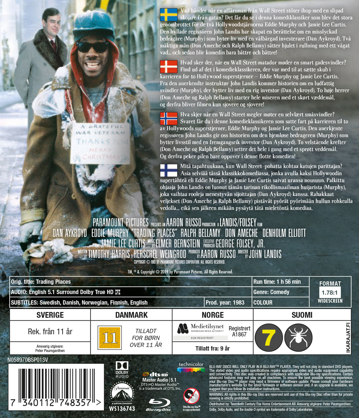 Movie - Trading Places Bd