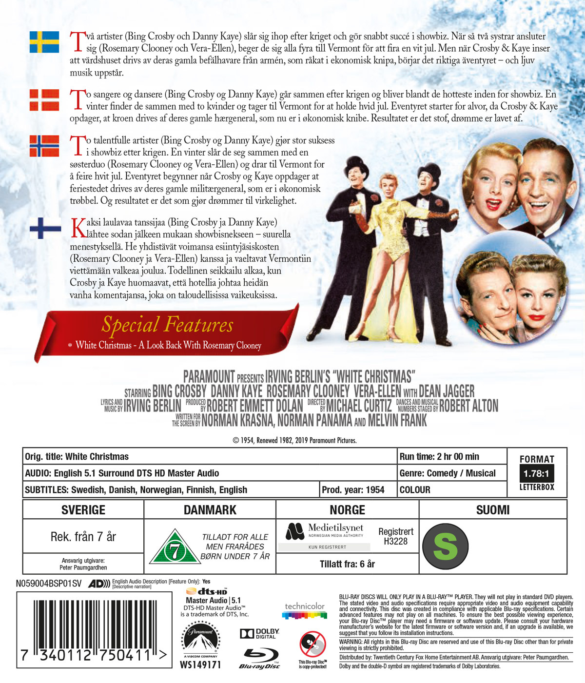 Movie - White Christmas Bd