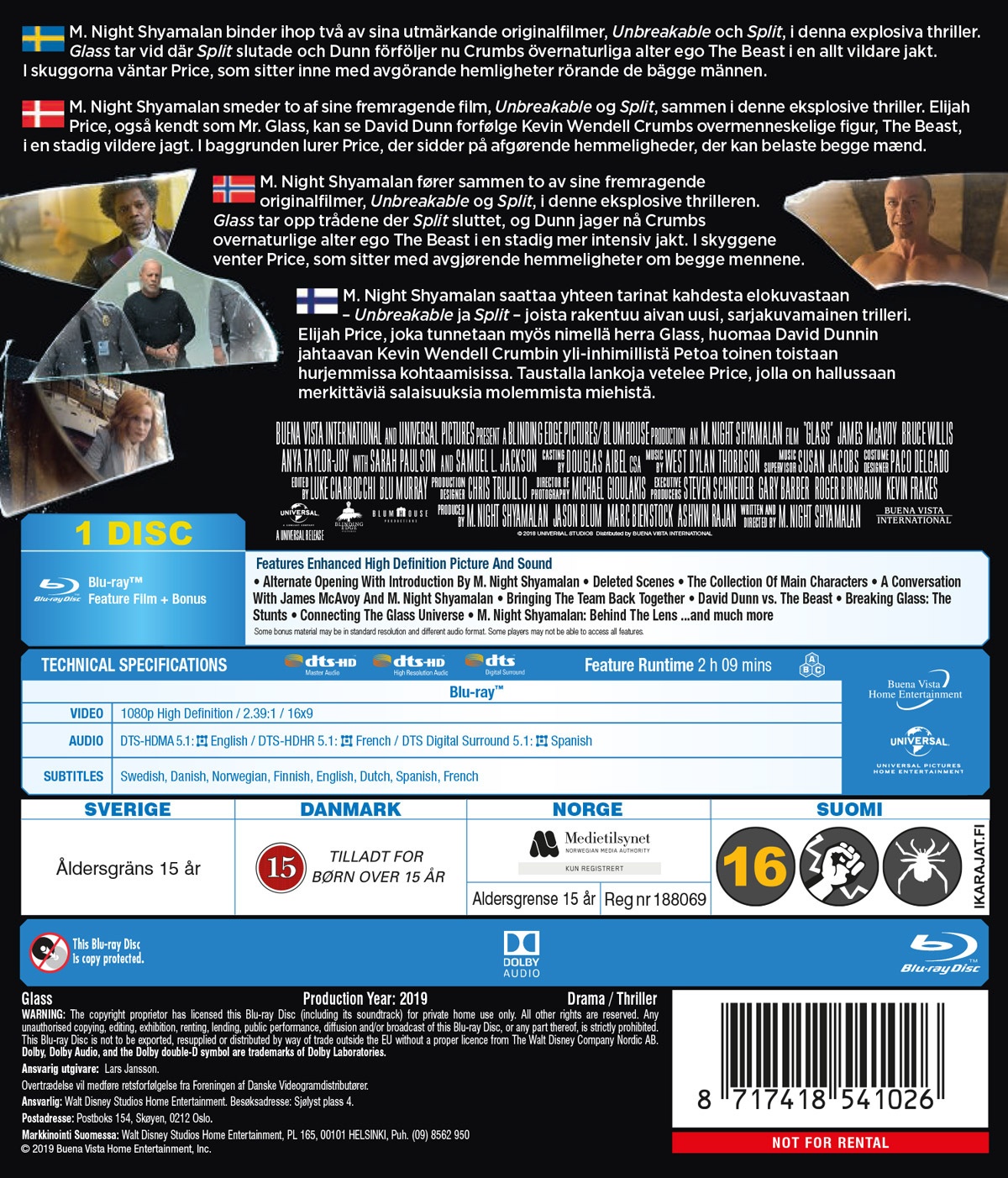 Movie - Glass Bd/Scandi