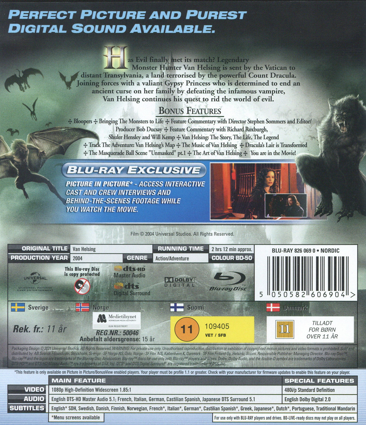 Movie - Van Helsing Bd S-T