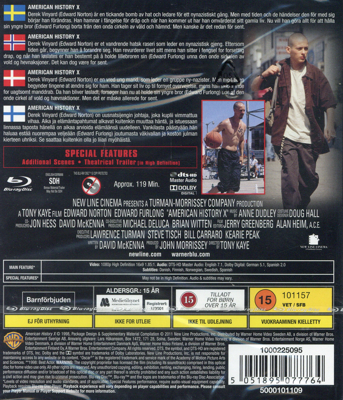 Movie - American History X (Bd/S/N)